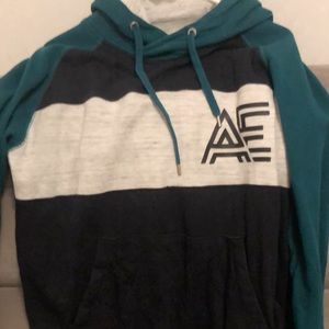 Blue and Grey AE Hoodie